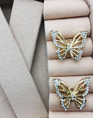 Pingente de Zamac Banhado