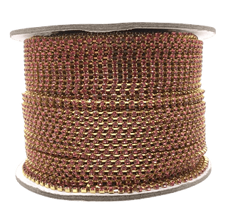 Strass Rose TAM 6 - Primeira Linha