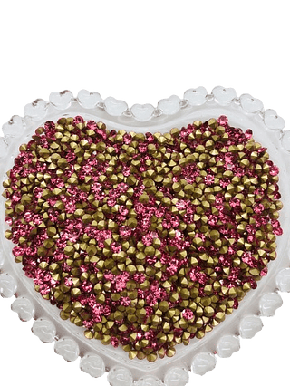 Strass Solto Rosa