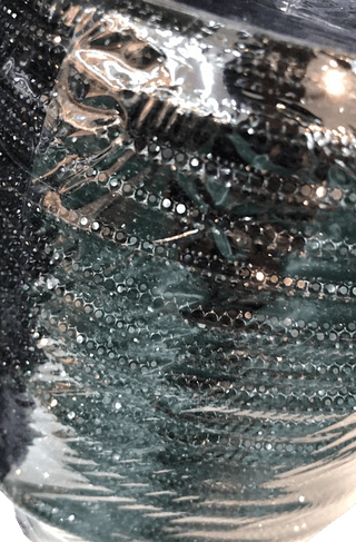 Fita Com Strass Preto