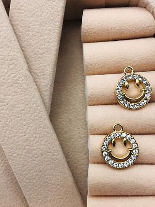 Pingente de Zamac Banhado