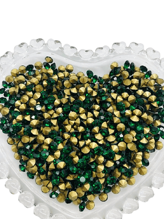 Strass Solto Esmeralda