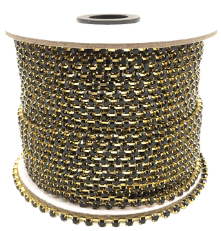 Strass Preto TAM 16 - Primeira Linha