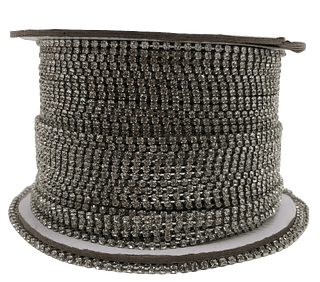 Strass Cristal Prata - TAM 16