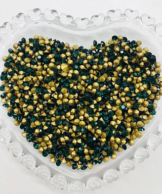 Strass Solto Esmeralda