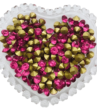 Strass Solto Rosa
