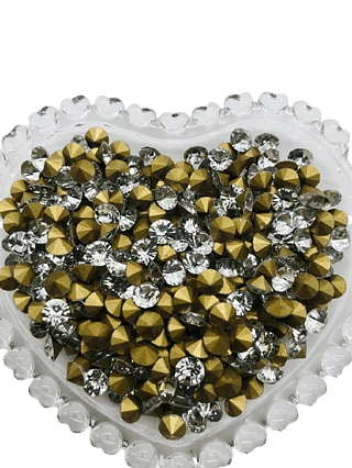 Strass Solto de Cristal Fucia