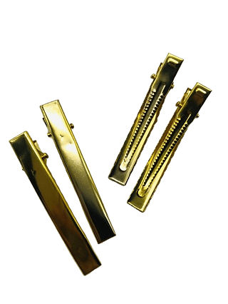 bico de pato dourado - metal