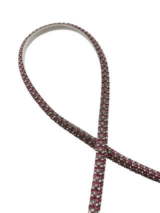 Fita Com Strass Rosa
