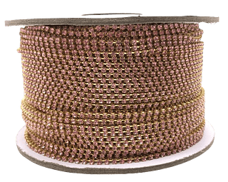 Strass Light Rosa TAM 6 - Primeira Linha