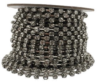 Strass Cristal Prata - TAM 24