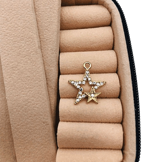 Pingente de Zamac Banhado