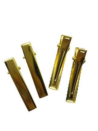 bico de pato dourado - metal