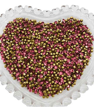 Strass Solto Rosa