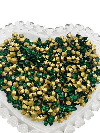 Strass Solto Esmeralda