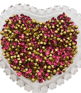 Strass Solto Rosa