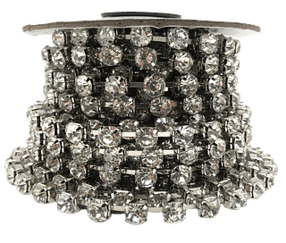 Strass Cristal Prata - TAM 38