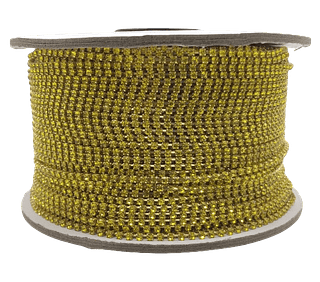 Strass Amarelo TAM 6 - Primeira Linha