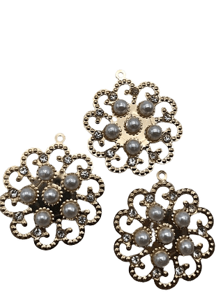 Pingente de Ferro Banhado