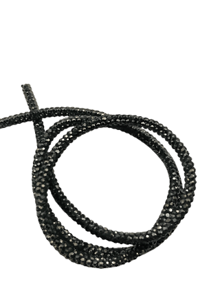 Fita Com Strass Grafite