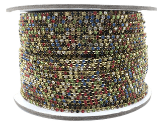 Strass Cor Mista TAM 6 - Primeira Linha